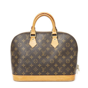Louis Vuitton Brown and Tan Monogram Bag